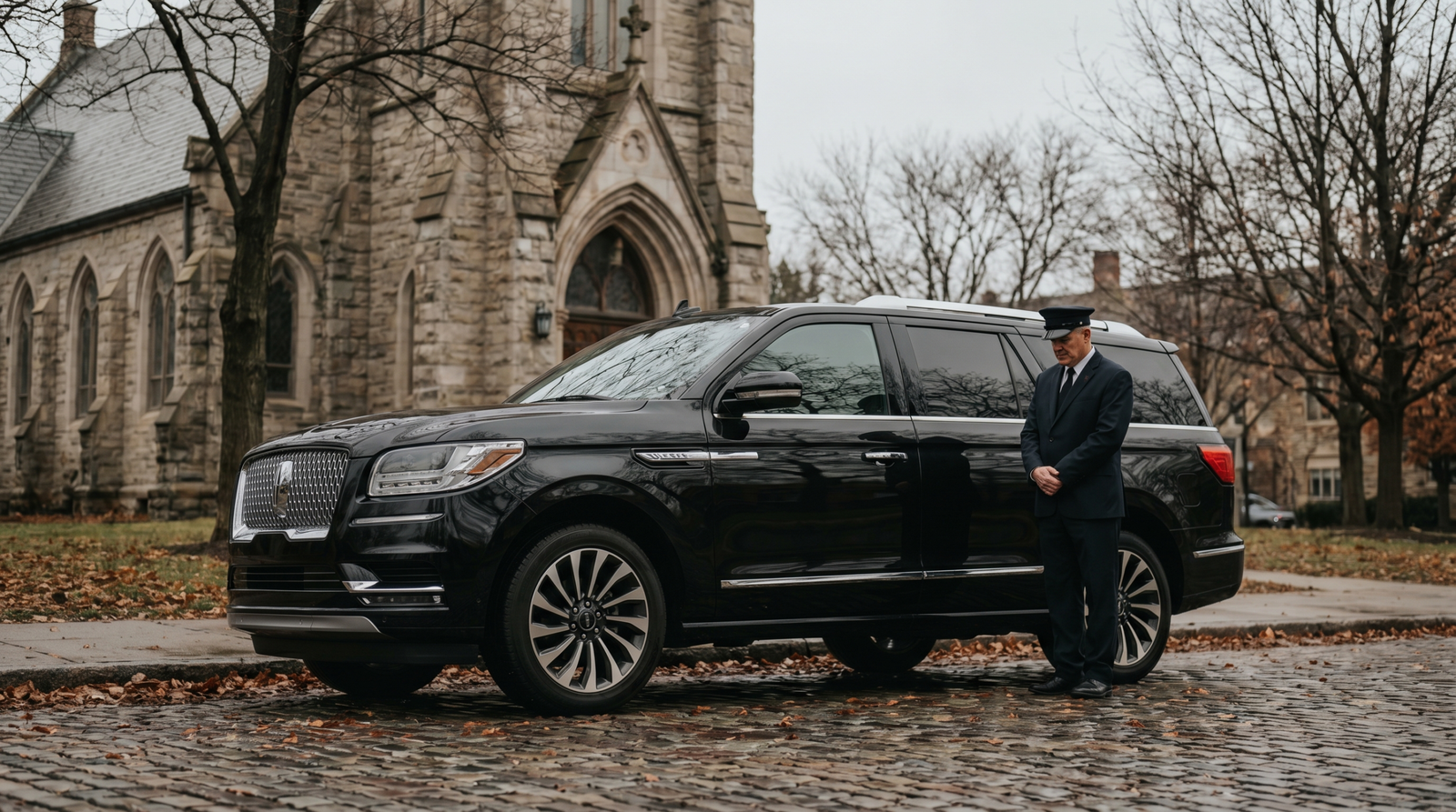 Dignified funeral limousine service — The Executive Chauffeurs