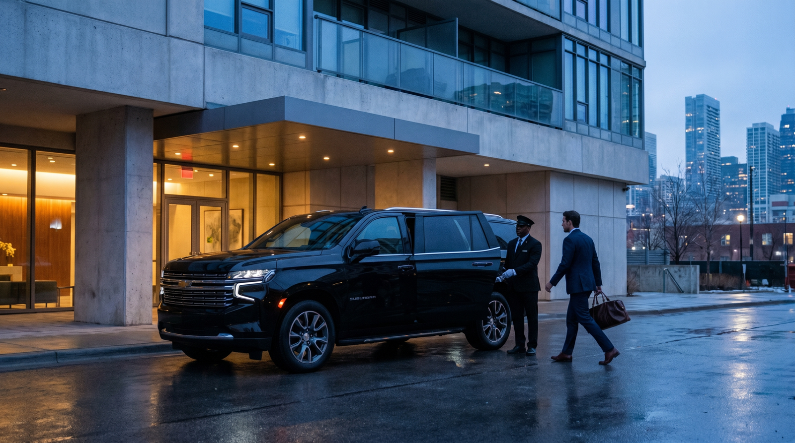 Luxury point-to-point transportation — The Executive Chauffeurs